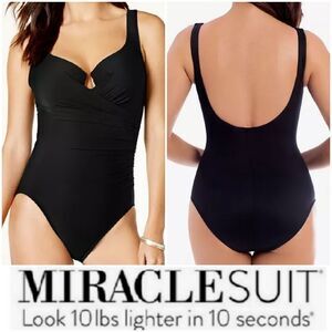 Miraclesuit Escape One-Piece Allover Slimming Underwire Sw